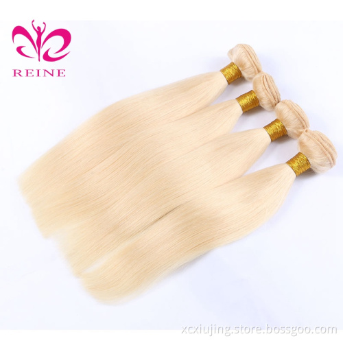 Wholesale 613 Blonde Straight Hair Weave 100% Virgin Brazilian Human Hair